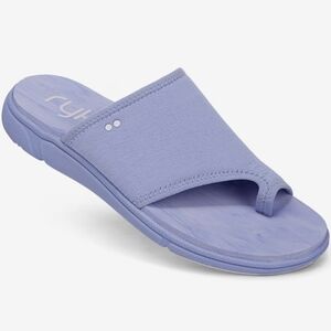 Ryka Margo Women Toe Loop Lavender Pruple Sport Slide Slippers Size 9M